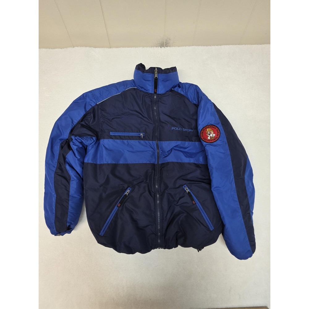Vintage 1990s Polo Sport Ralph Lauren Reversible Down… - Gem
